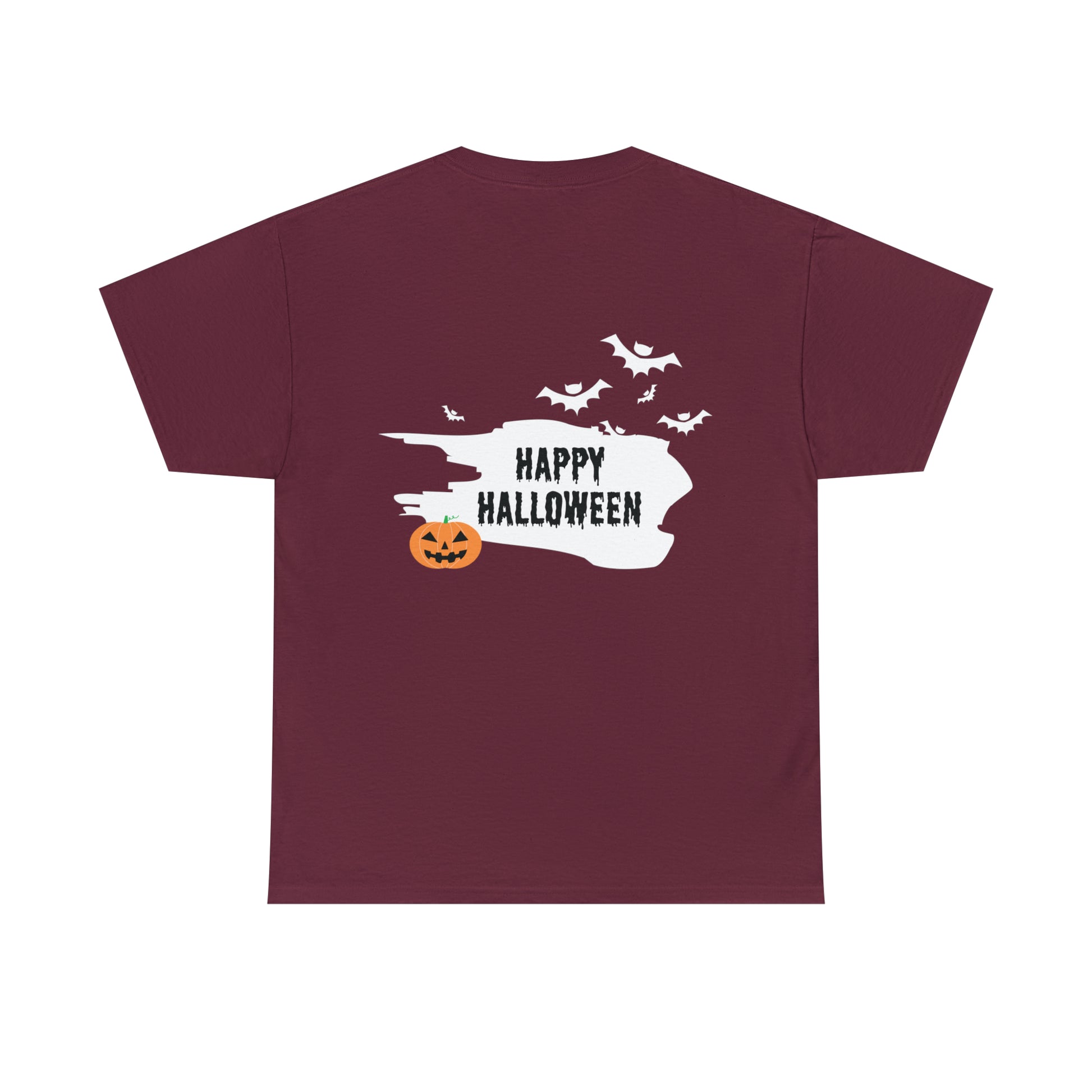 Halloween Jack o Lantern_Unisex Heavy Cotton Tee - Derose Entertainment 