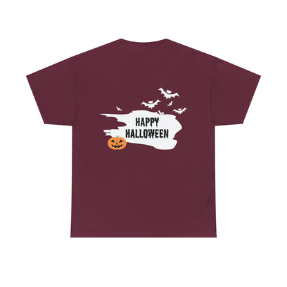 Halloween Jack o Lantern_Unisex Heavy Cotton Tee - Derose Entertainment 