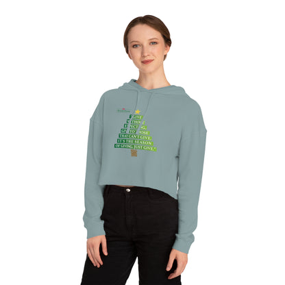 A Christmas Story - Women’s Cropped Hooded Sweatshirt