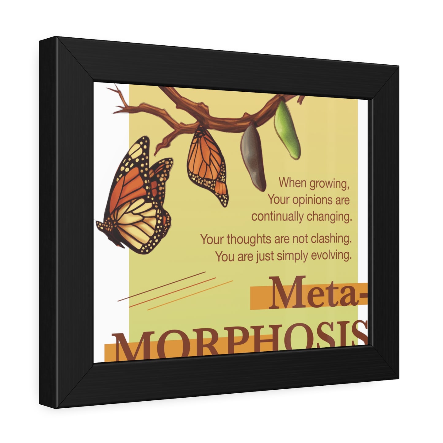 Metamorphosis Framed Paper Posters