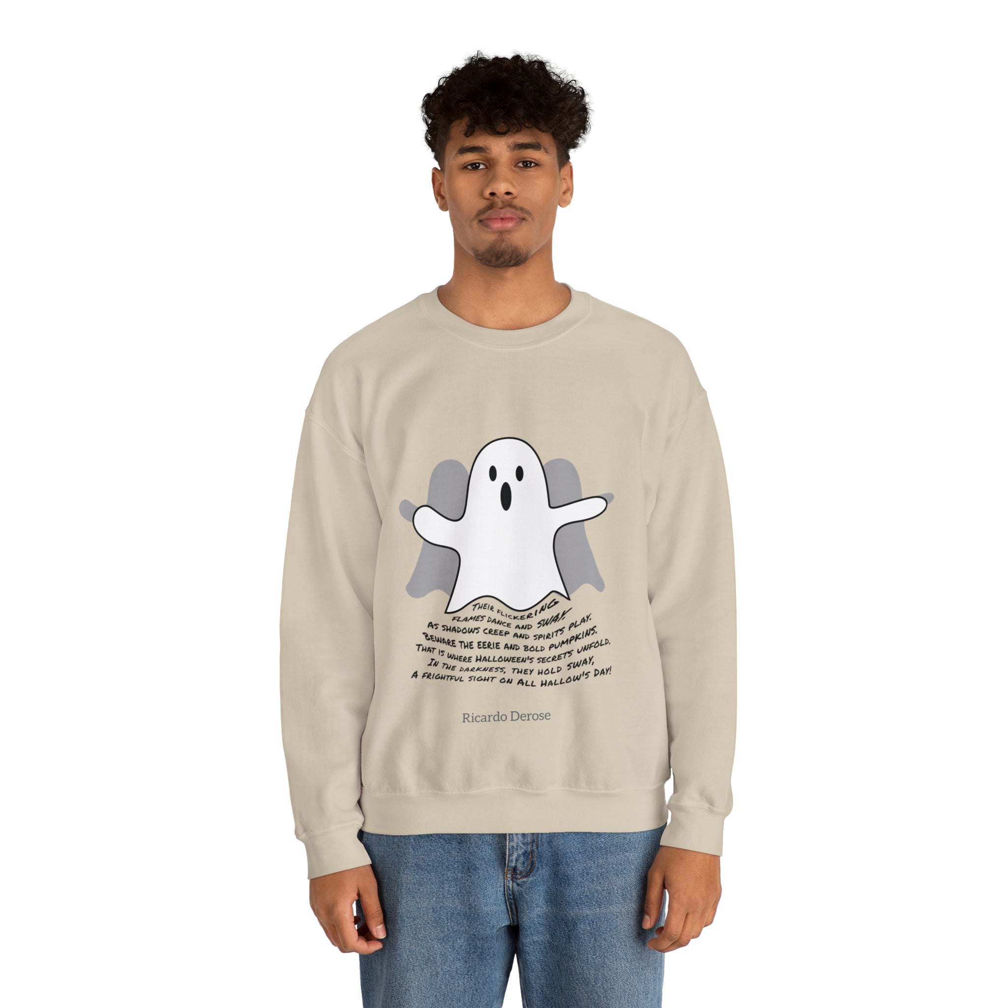 Halloween Secret_Unisex Heavy Blend™ Crewneck Sweatshirt - Derose Entertainment 