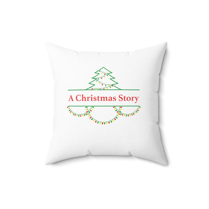 Give Without Expecting-from A Christmas Story_Spun Polyester Square Pillow