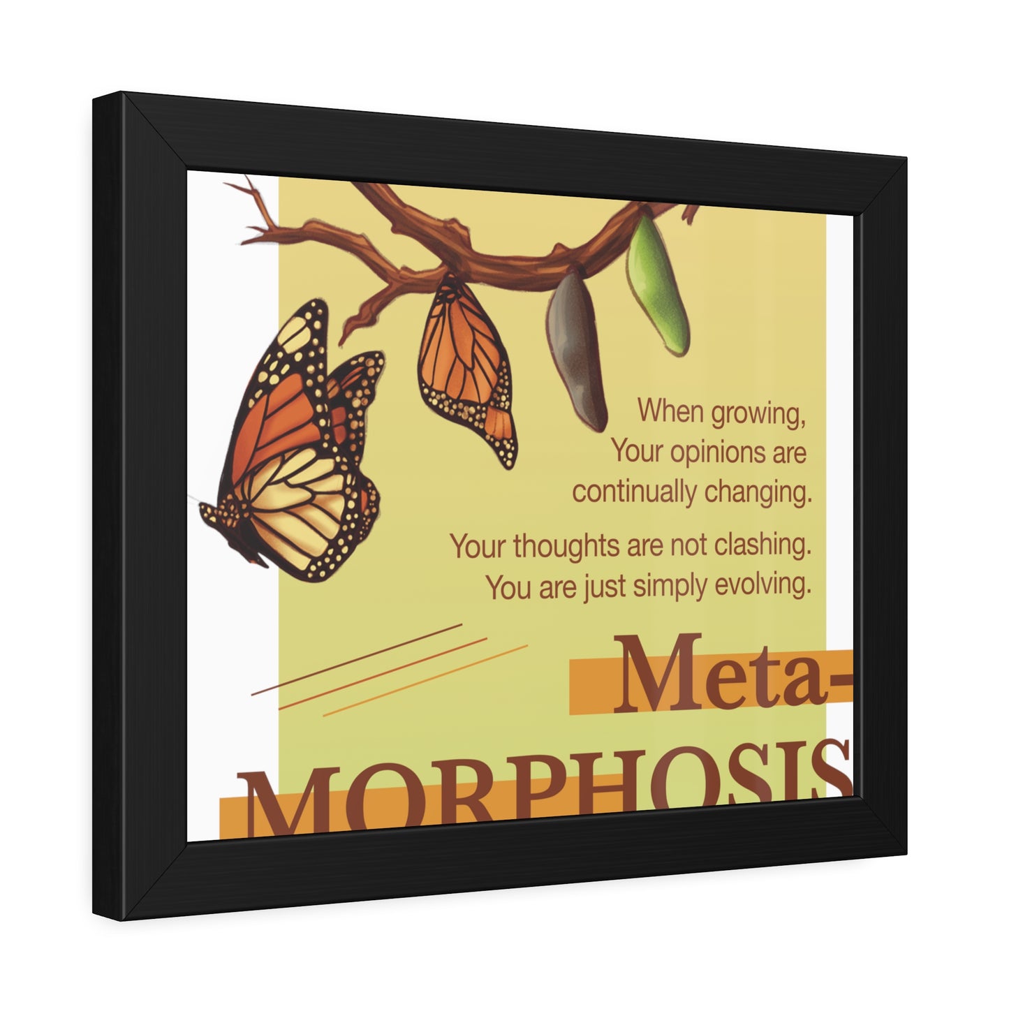 Metamorphosis Framed Paper Posters