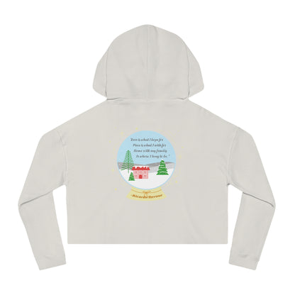 A Christmas Story - Women’s Cropped Hooded Sweatshirt