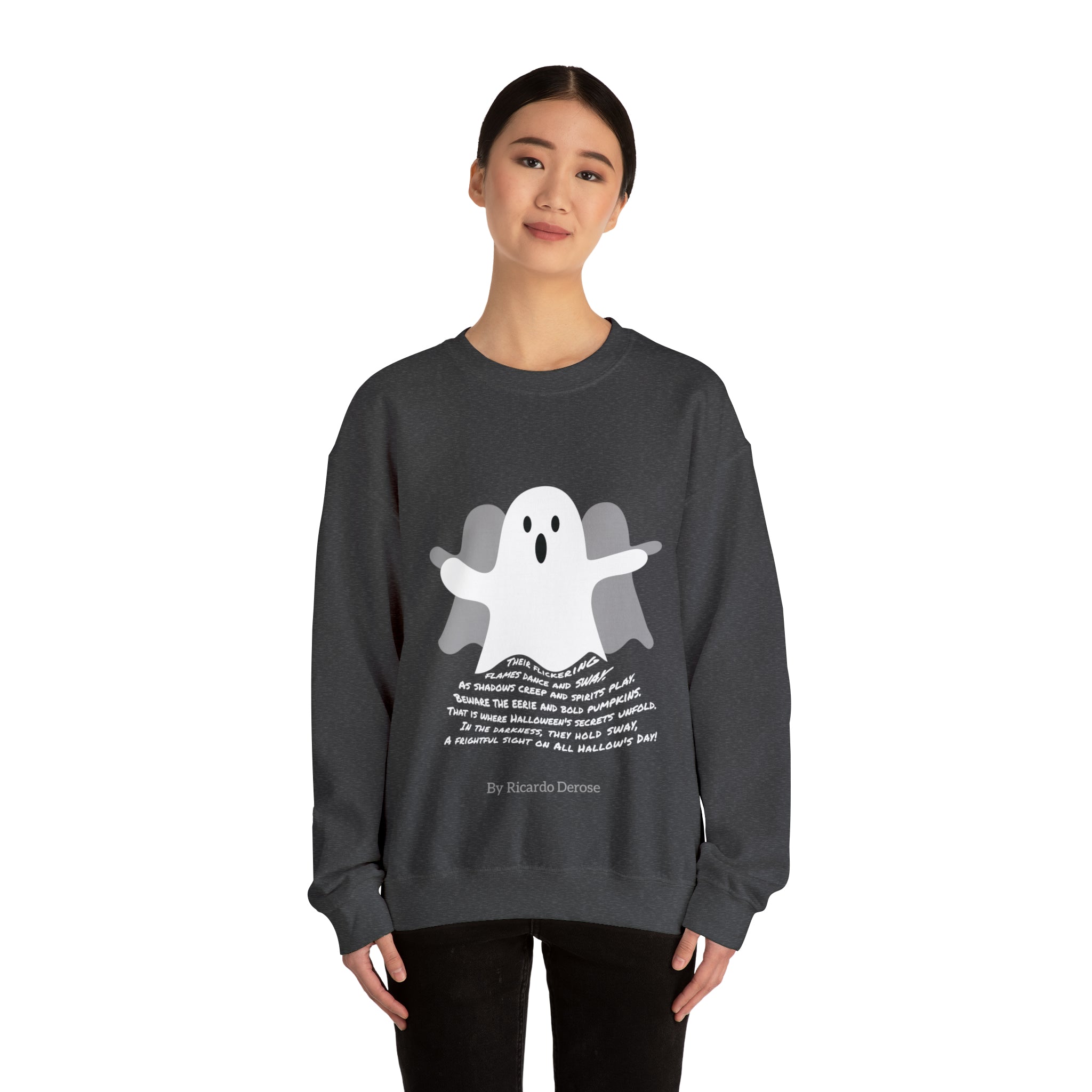 Halloween Secret_Unisex Heavy Blend™ Crewneck Sweatshirt - Derose Entertainment 