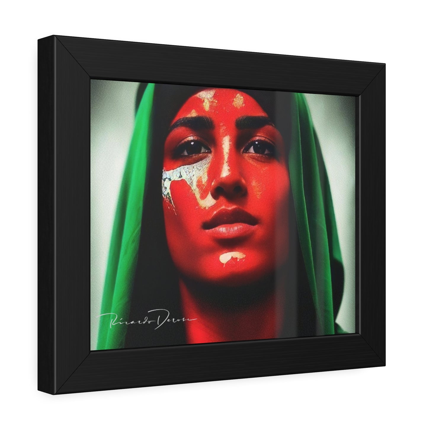 Palestine Girl Framed Poster