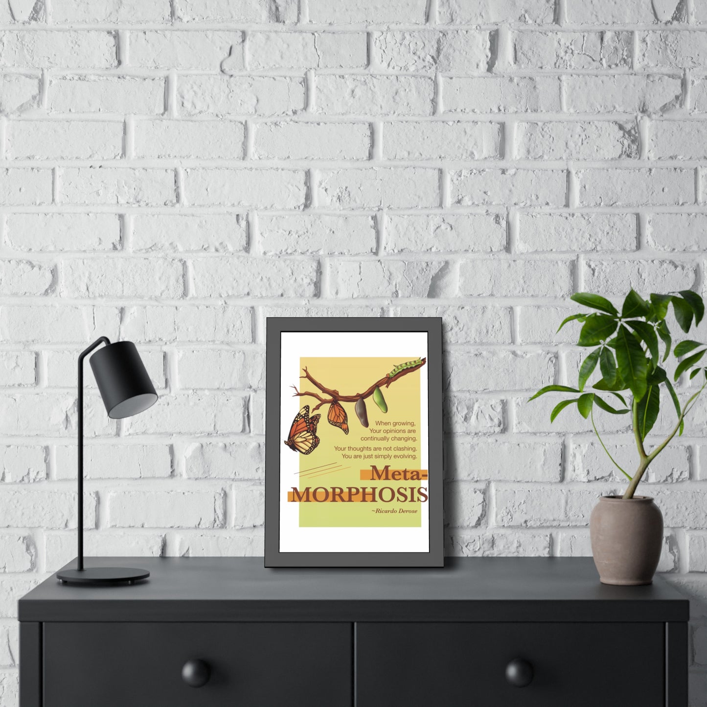 Metamorphosis Framed Paper Posters