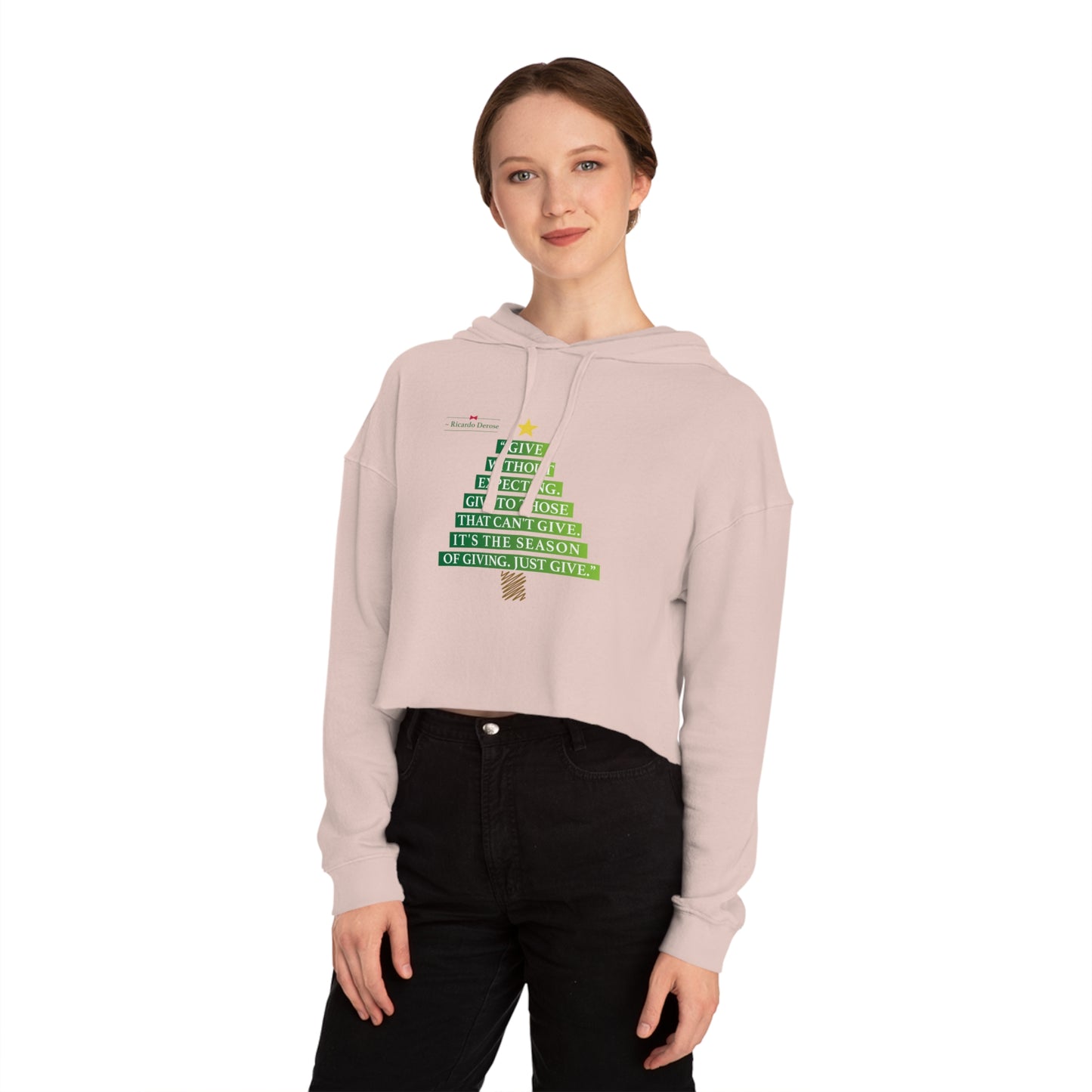 A Christmas Story - Women’s Cropped Hooded Sweatshirt