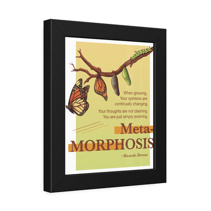 Metamorphosis Framed Paper Posters