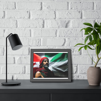 Framed Free Palestine Paper Posters