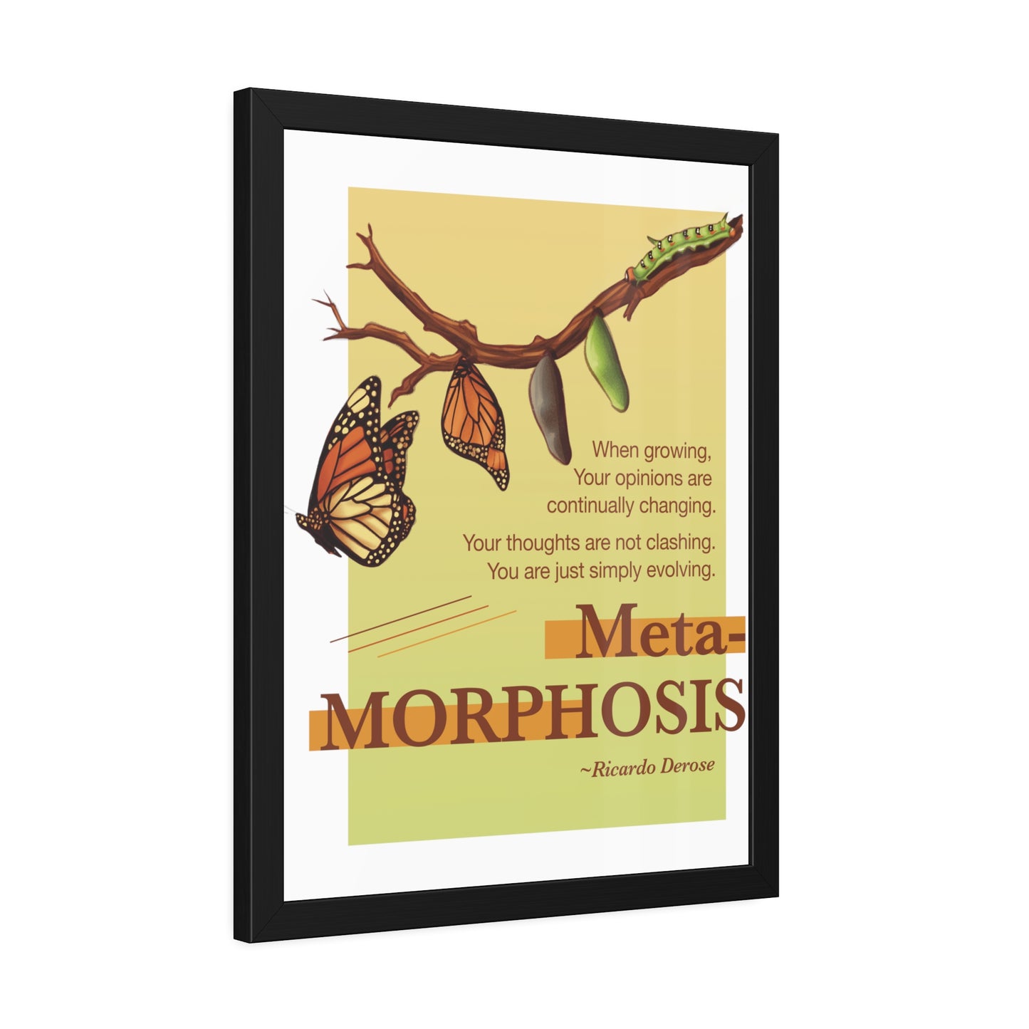 Metamorphosis Framed Paper Posters