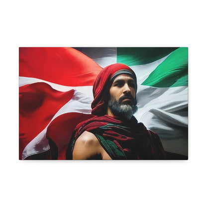 Palestine Man Canvas