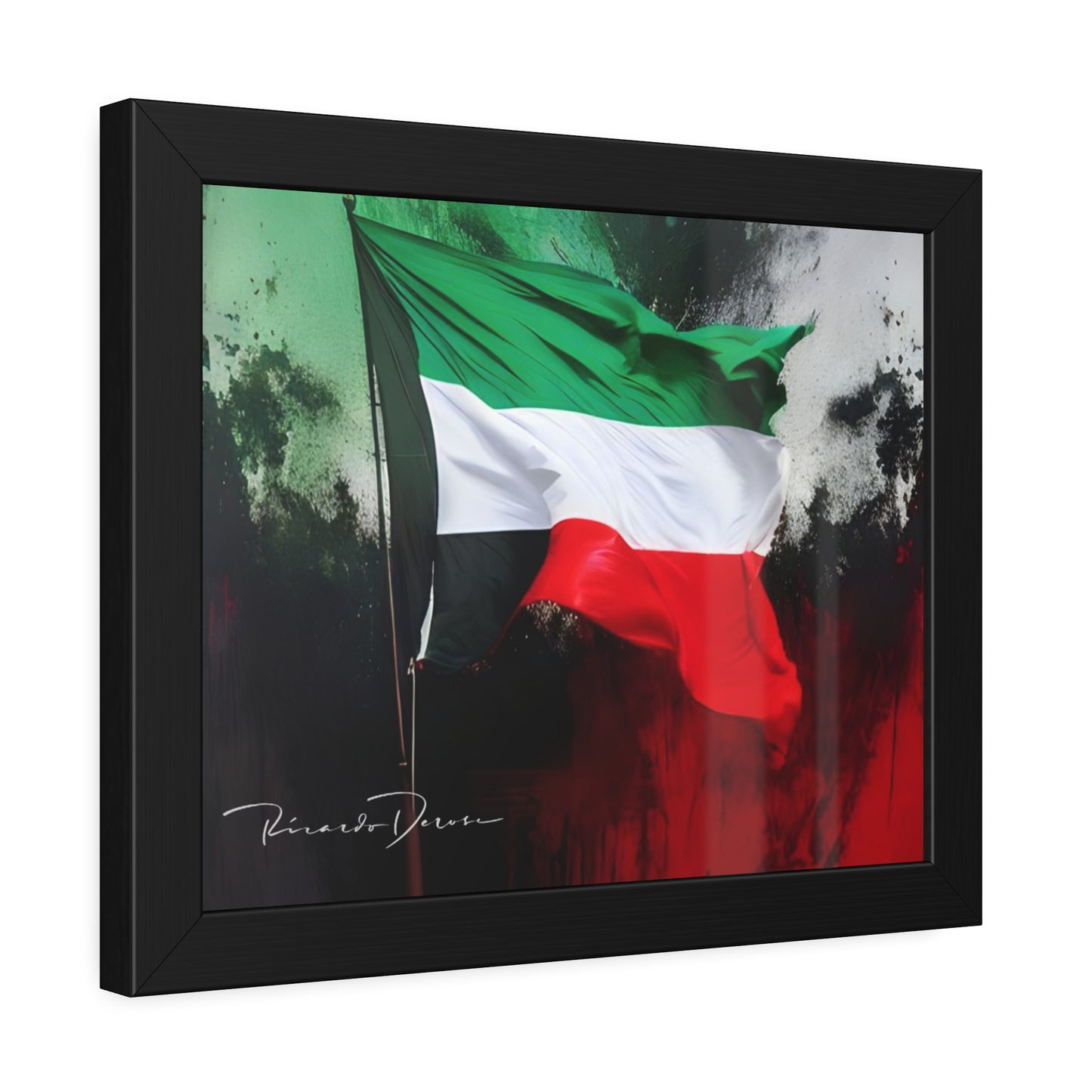 Palestine Flag Framed Poster