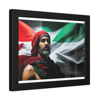 Framed Free Palestine Paper Posters