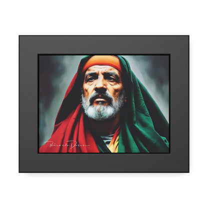 Palestine Old Man Framed Poster