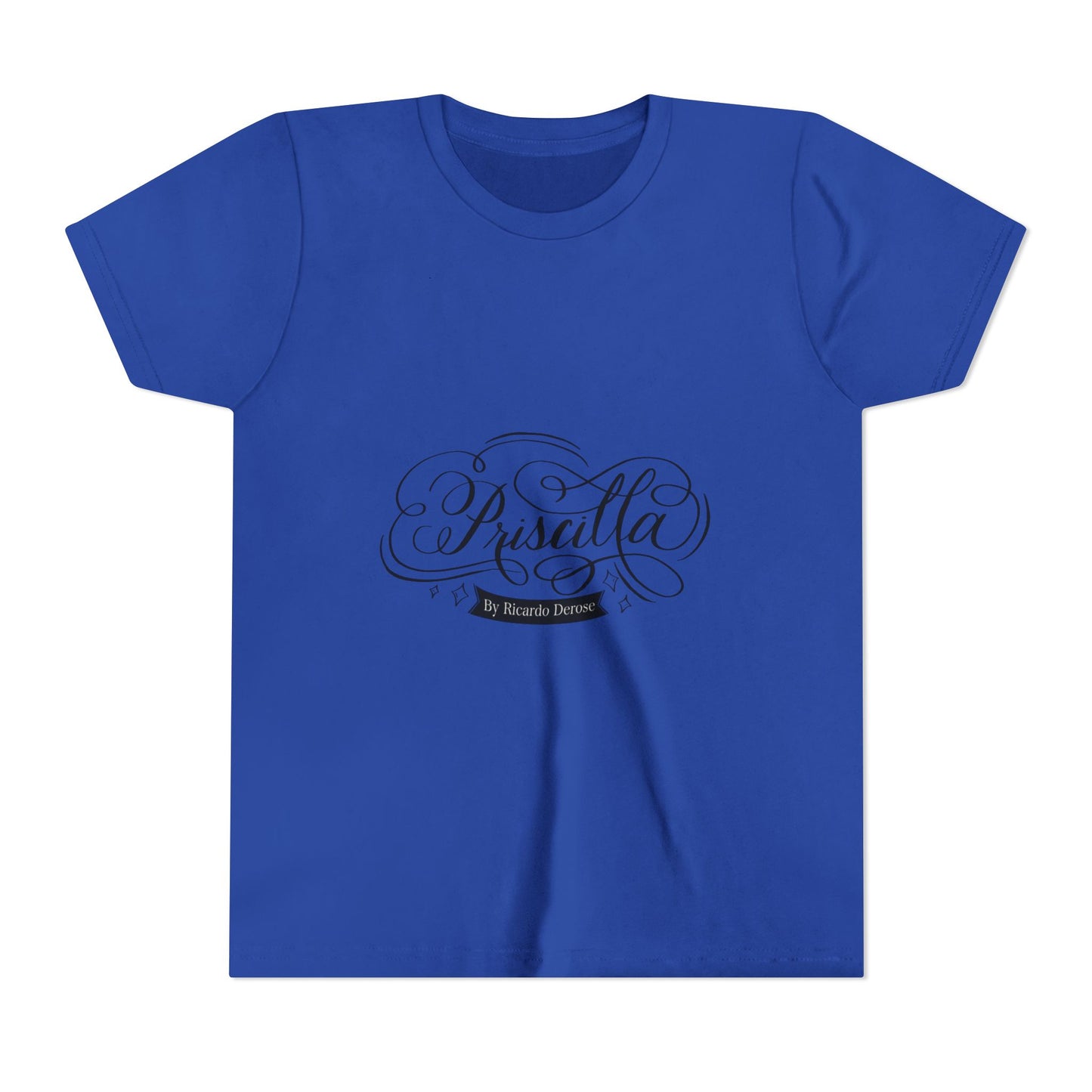 Personalized Priscilla Youth Short Sleeve Tee - Stylish & Comfortable Kids' T-Shirt