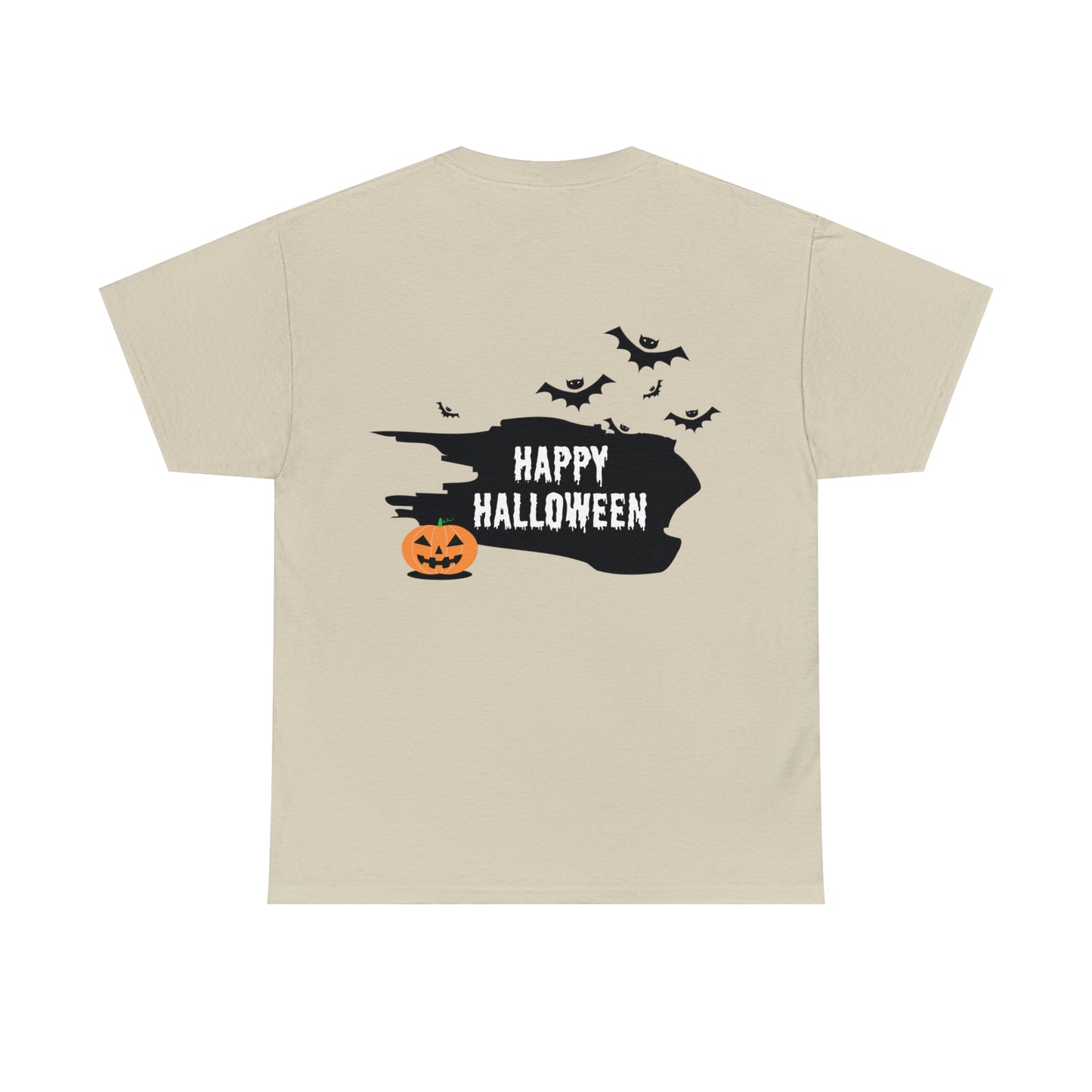 Halloween Jack o Lantern_Unisex Heavy Cotton Tee - Derose Entertainment 