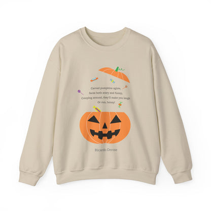 Halloween Jack o Lantern_Unisex Heavy Blend™ Crewneck Sweatshirt