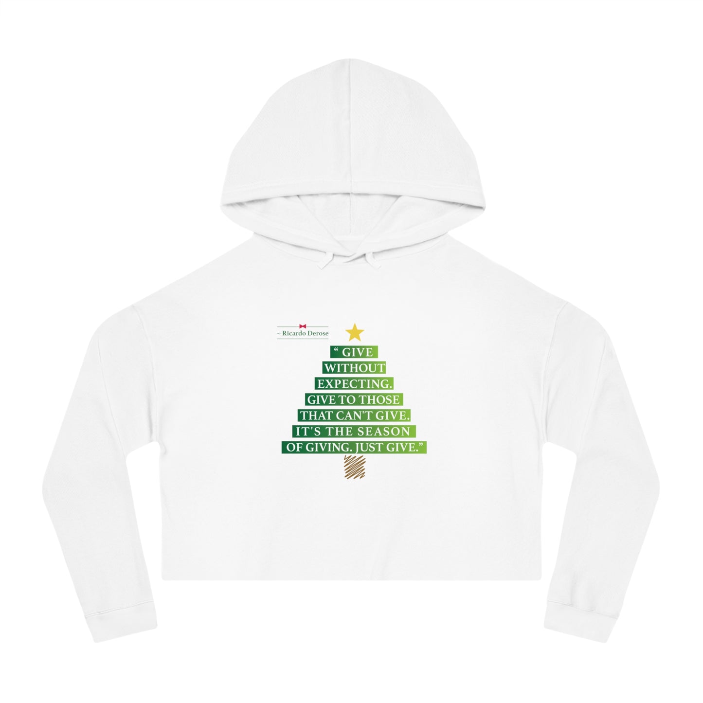 A Christmas Story - Women’s Cropped Hooded Sweatshirt