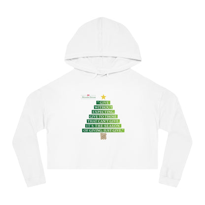 A Christmas Story - Women’s Cropped Hooded Sweatshirt