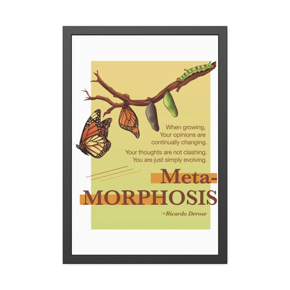 Metamorphosis Framed Paper Posters