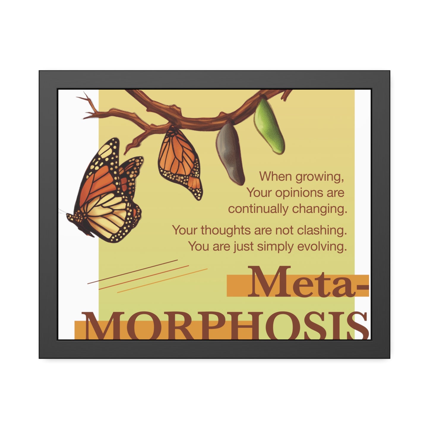 Metamorphosis Framed Paper Posters