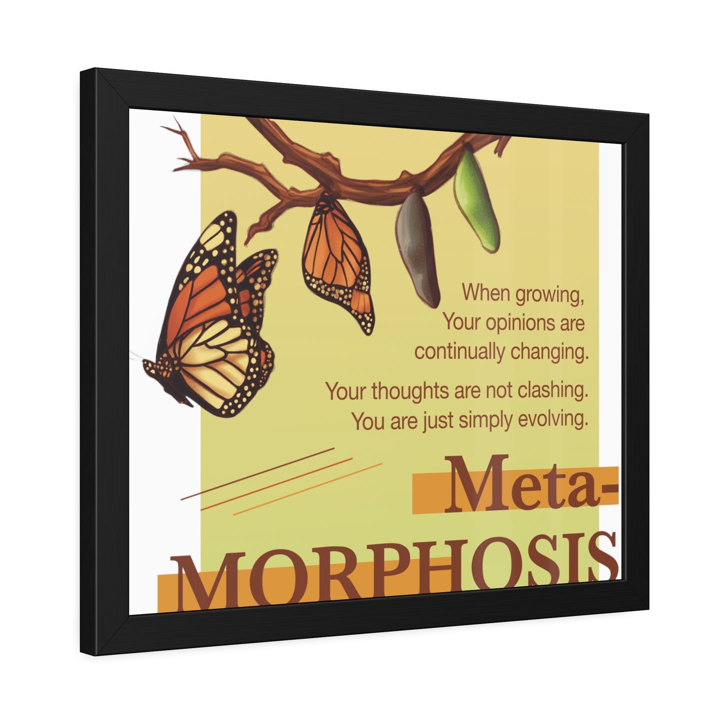 Metamorphosis Framed Paper Posters