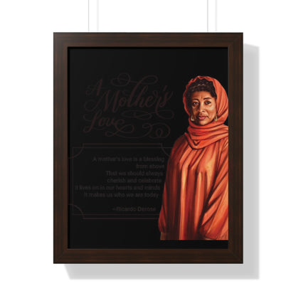 A Mother's Love- Framed Vertical Poster