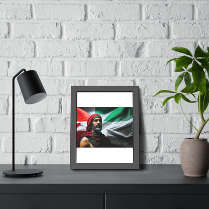 Framed Free Palestine Paper Posters