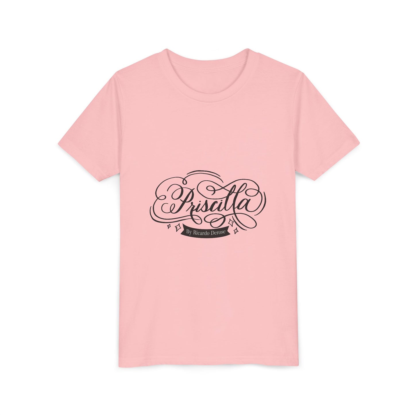 Personalized Priscilla Youth Short Sleeve Tee - Stylish & Comfortable Kids' T-Shirt