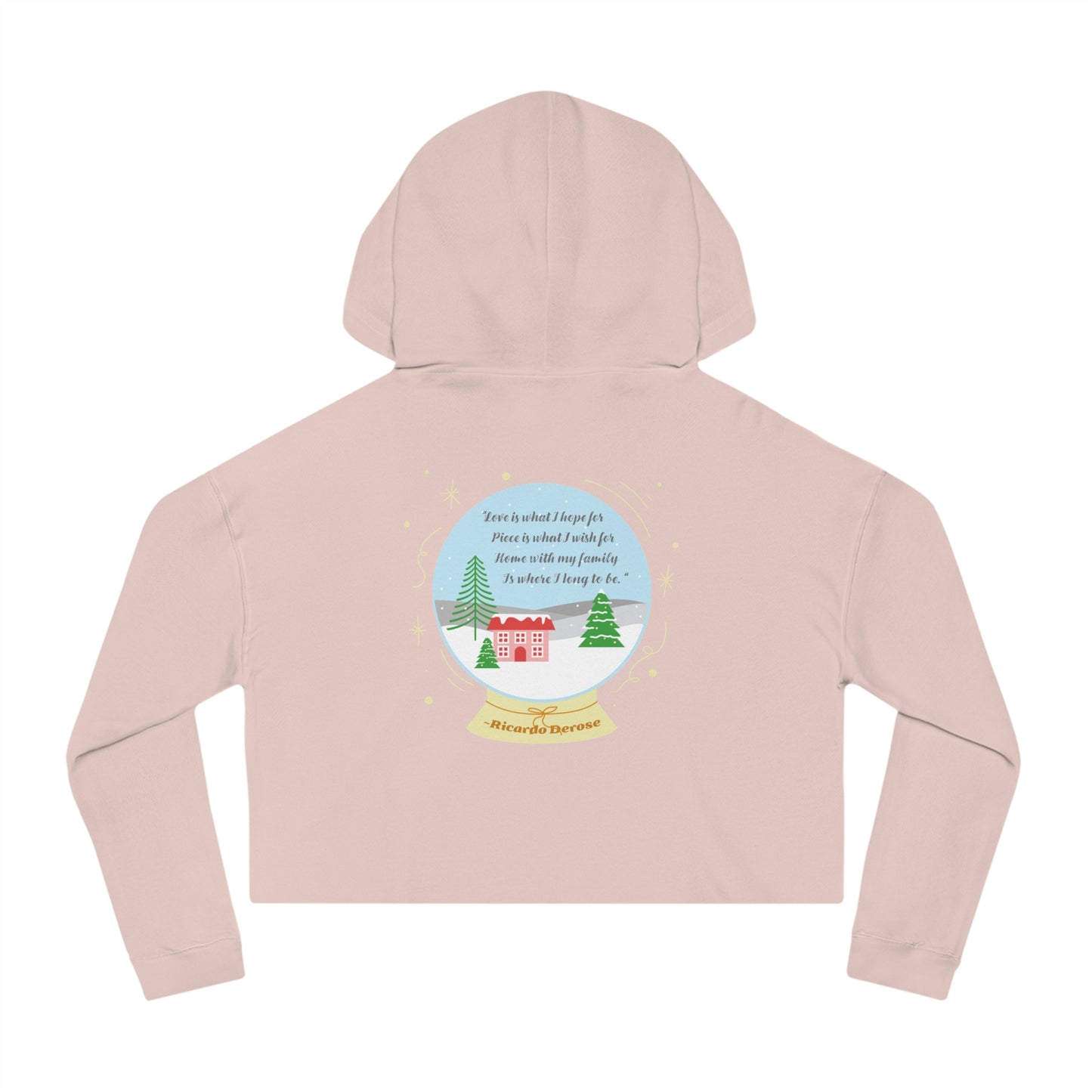 A Christmas Story - Women’s Cropped Hooded Sweatshirt