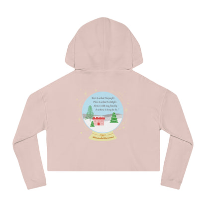 A Christmas Story - Women’s Cropped Hooded Sweatshirt