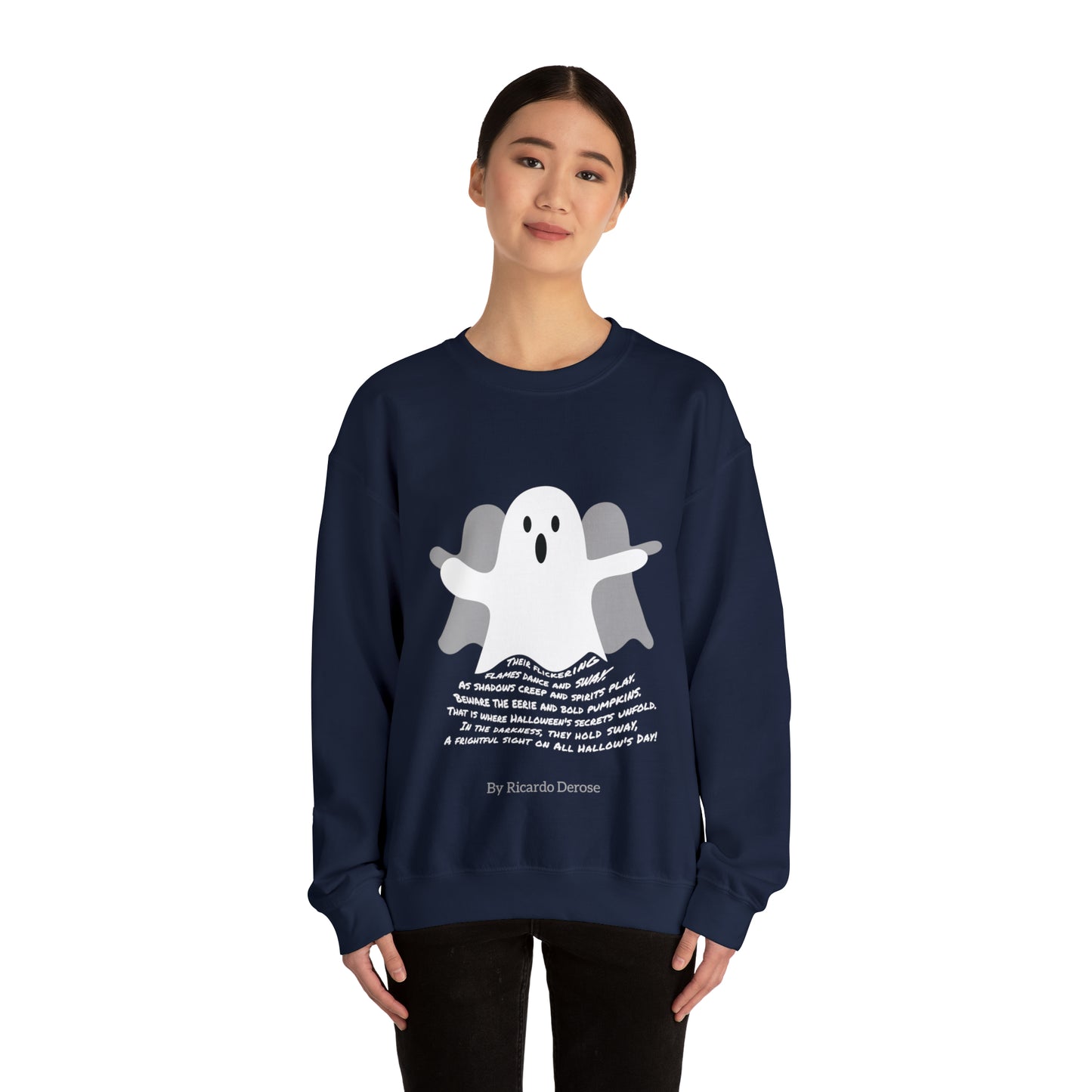 Halloween Secret_Unisex Heavy Blend™ Crewneck Sweatshirt - Derose Entertainment 