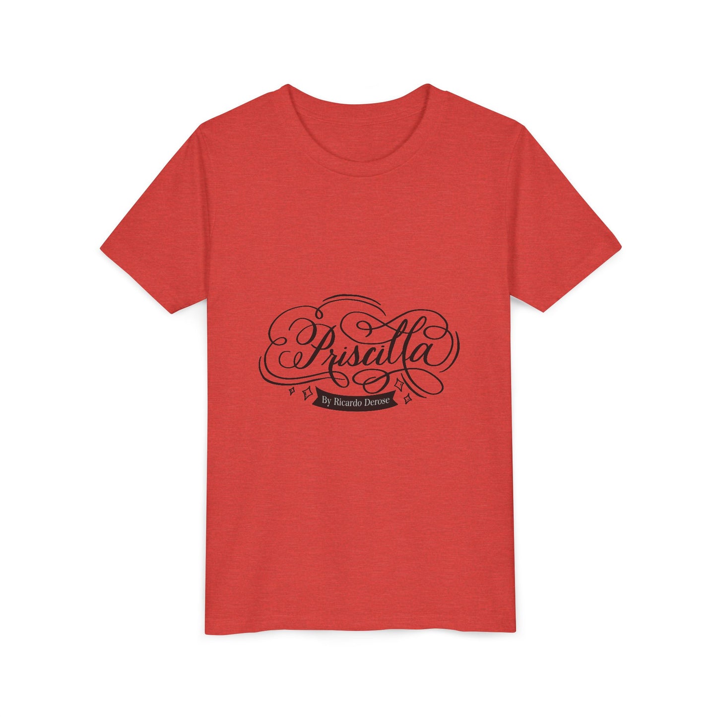 Personalized Priscilla Youth Short Sleeve Tee - Stylish & Comfortable Kids' T-Shirt