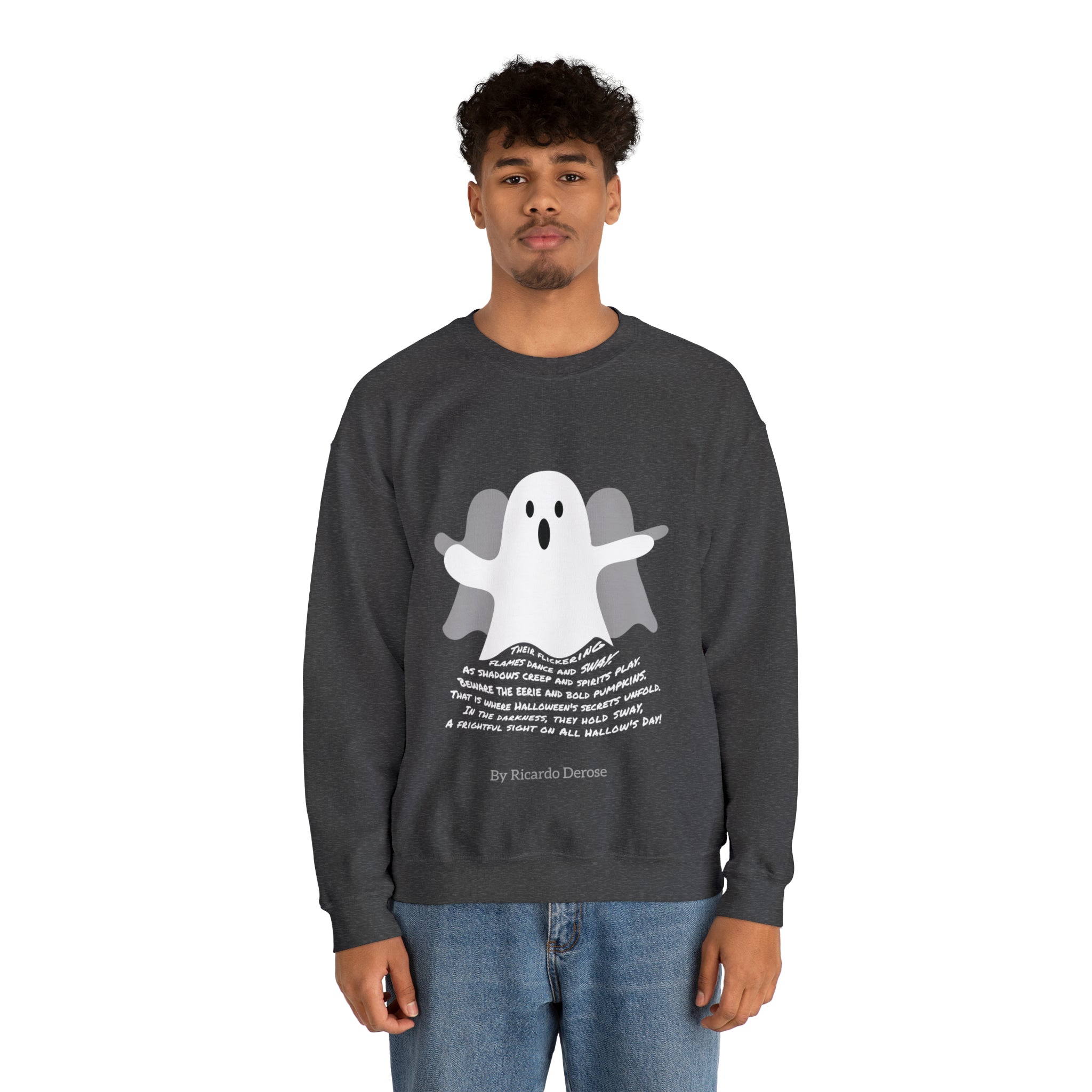 Halloween Secret_Unisex Heavy Blend™ Crewneck Sweatshirt - Derose Entertainment 