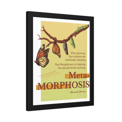 Metamorphosis Framed Paper Posters