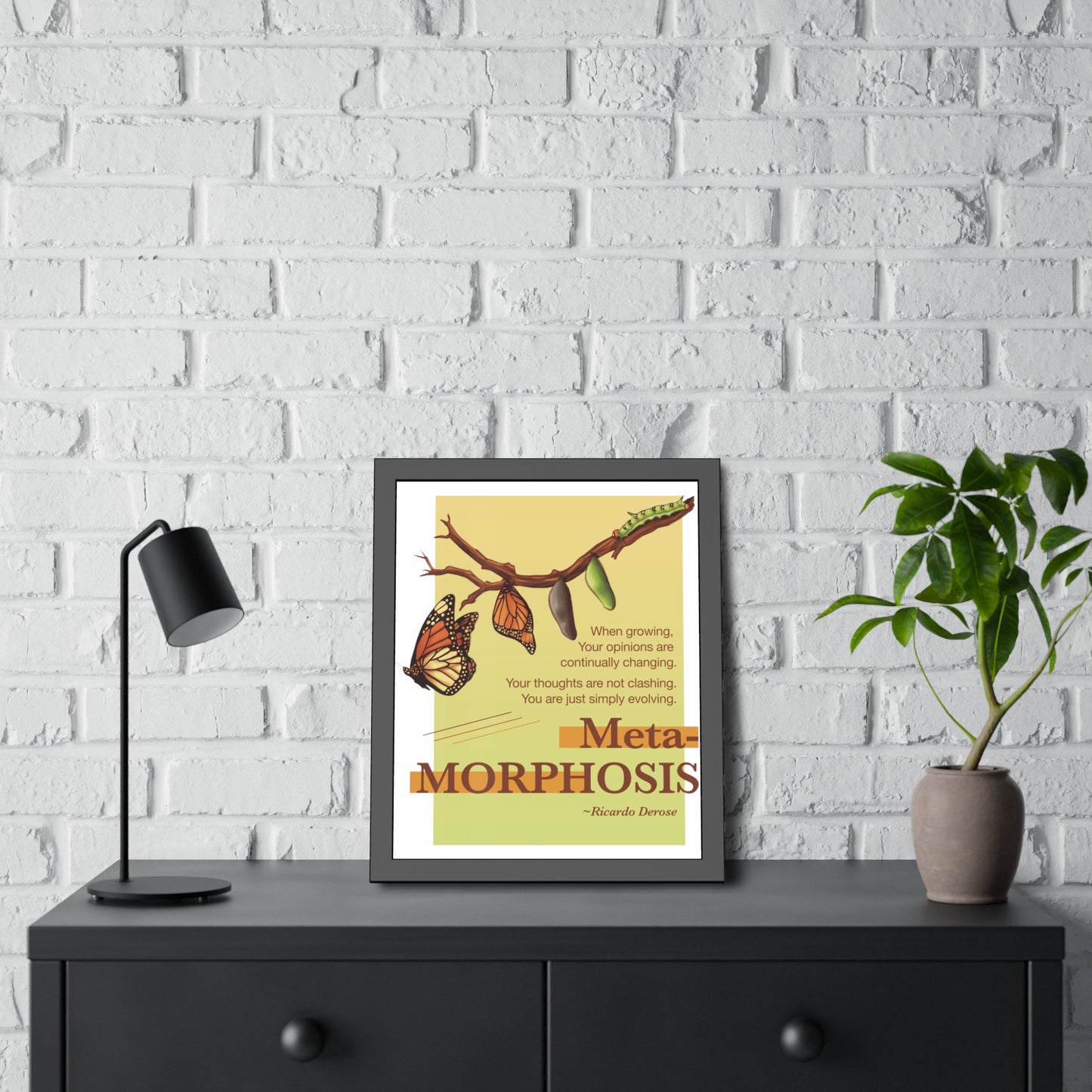 Metamorphosis Framed Paper Posters