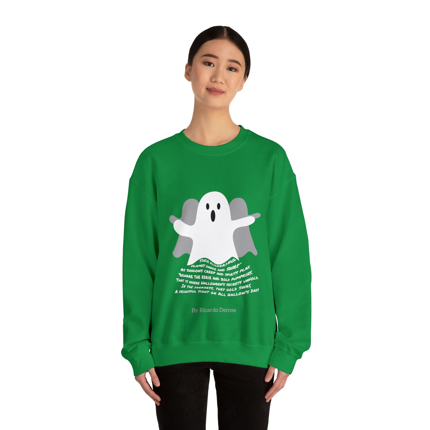 Halloween Secret_Unisex Heavy Blend™ Crewneck Sweatshirt - Derose Entertainment 