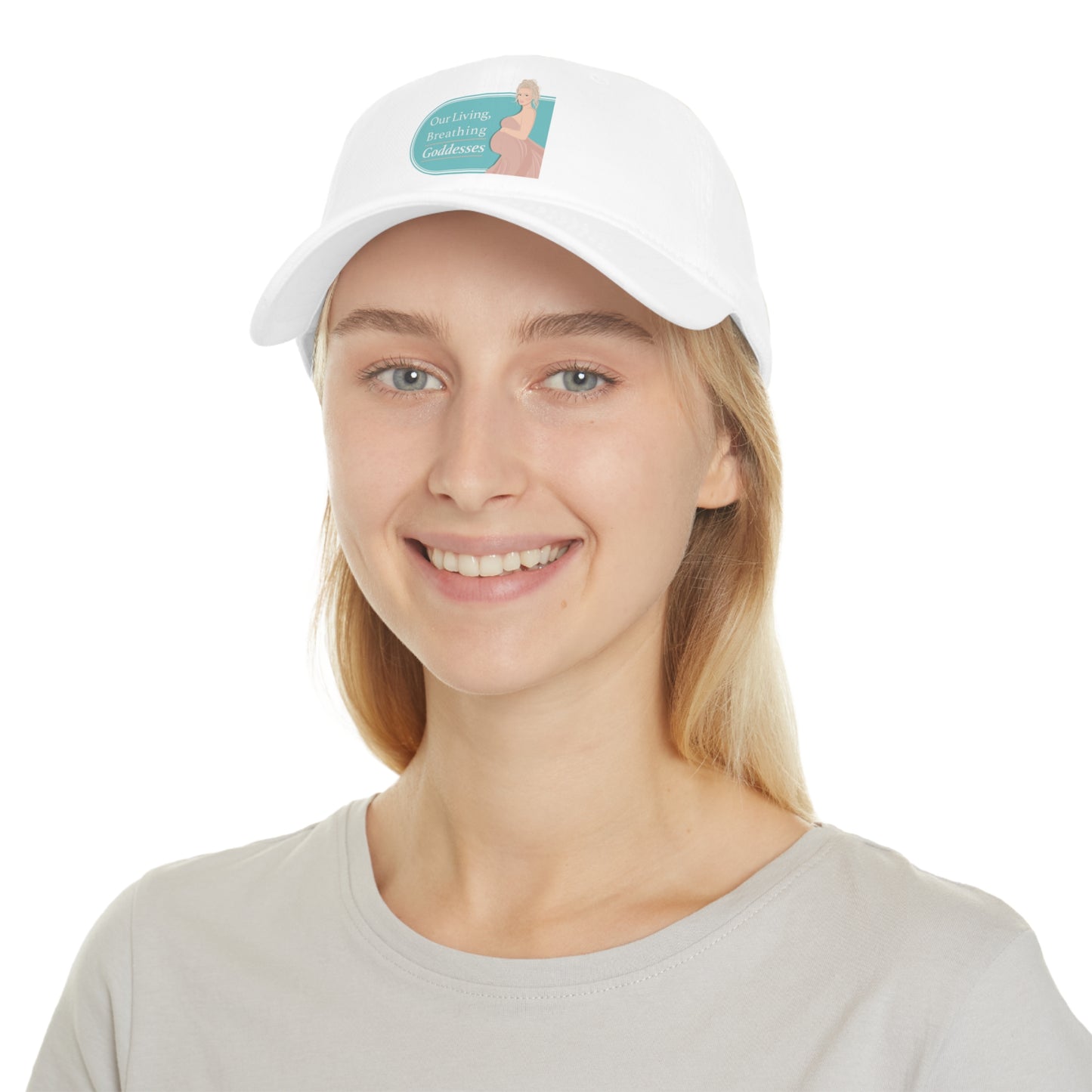 Our Living, Breathing Goddess_Low Profile Baseball Cap