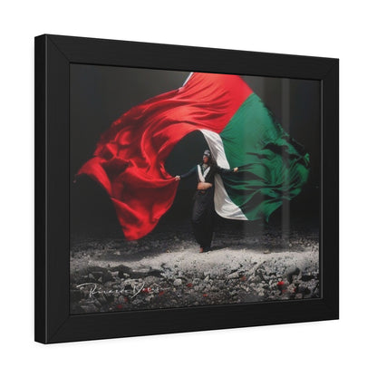 Palestine Flag Framed Poster