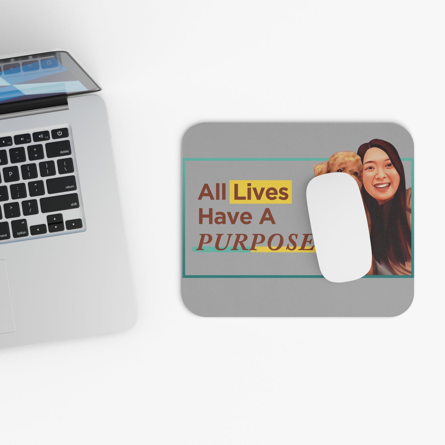 All Lives Have A Purpose_Mouse Pad (Rectangle)