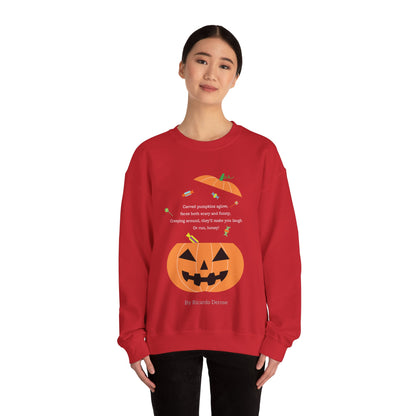 Halloween Jack o Lantern_Unisex Heavy Blend™ Crewneck Sweatshirt