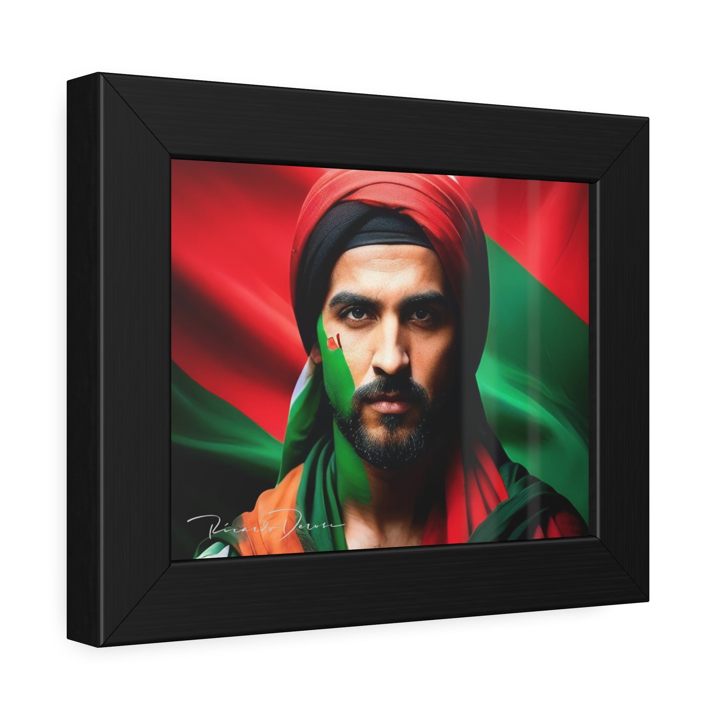 Palestine Man Framed Poster