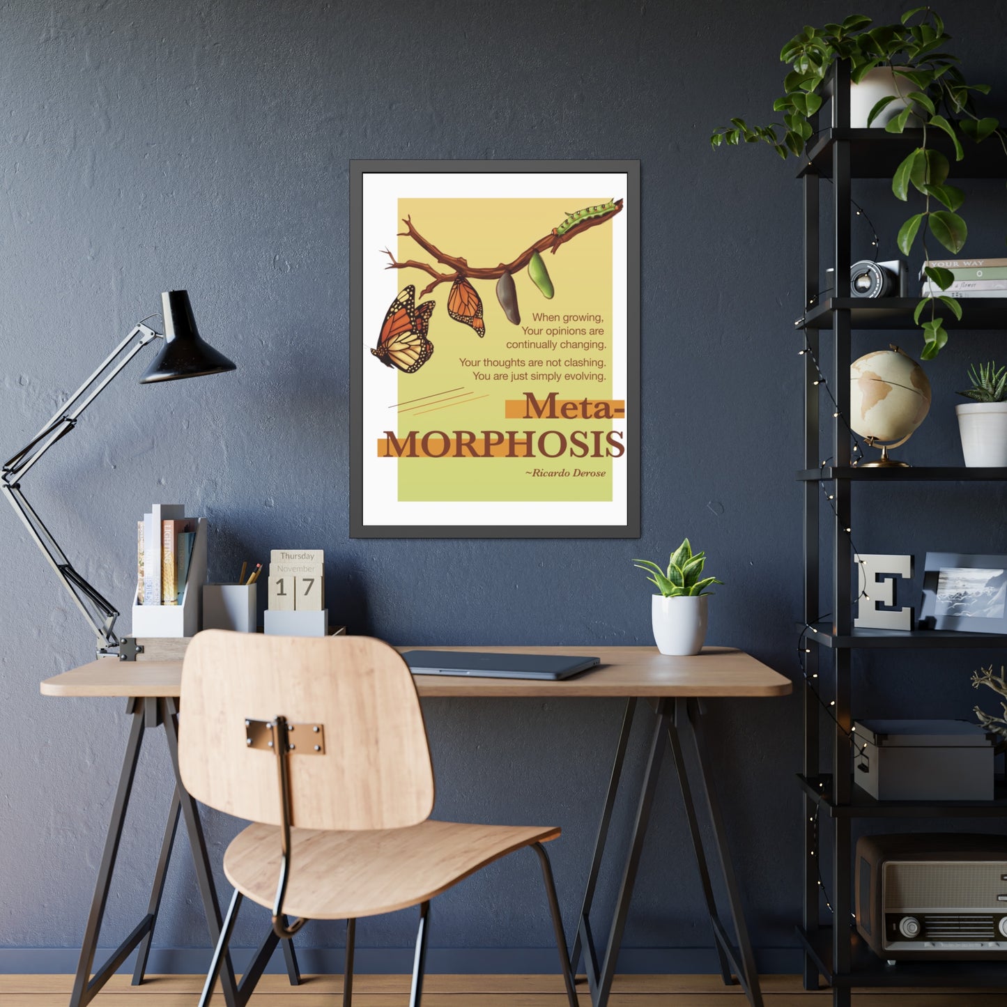 Metamorphosis Framed Paper Posters