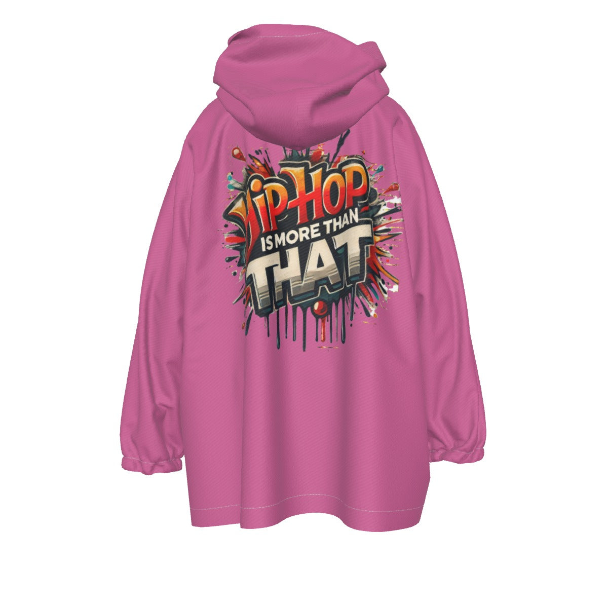 Hip Hop Is More Than That  - All-Over Print Kid's Sherpa Fleece Hoodie Blanket