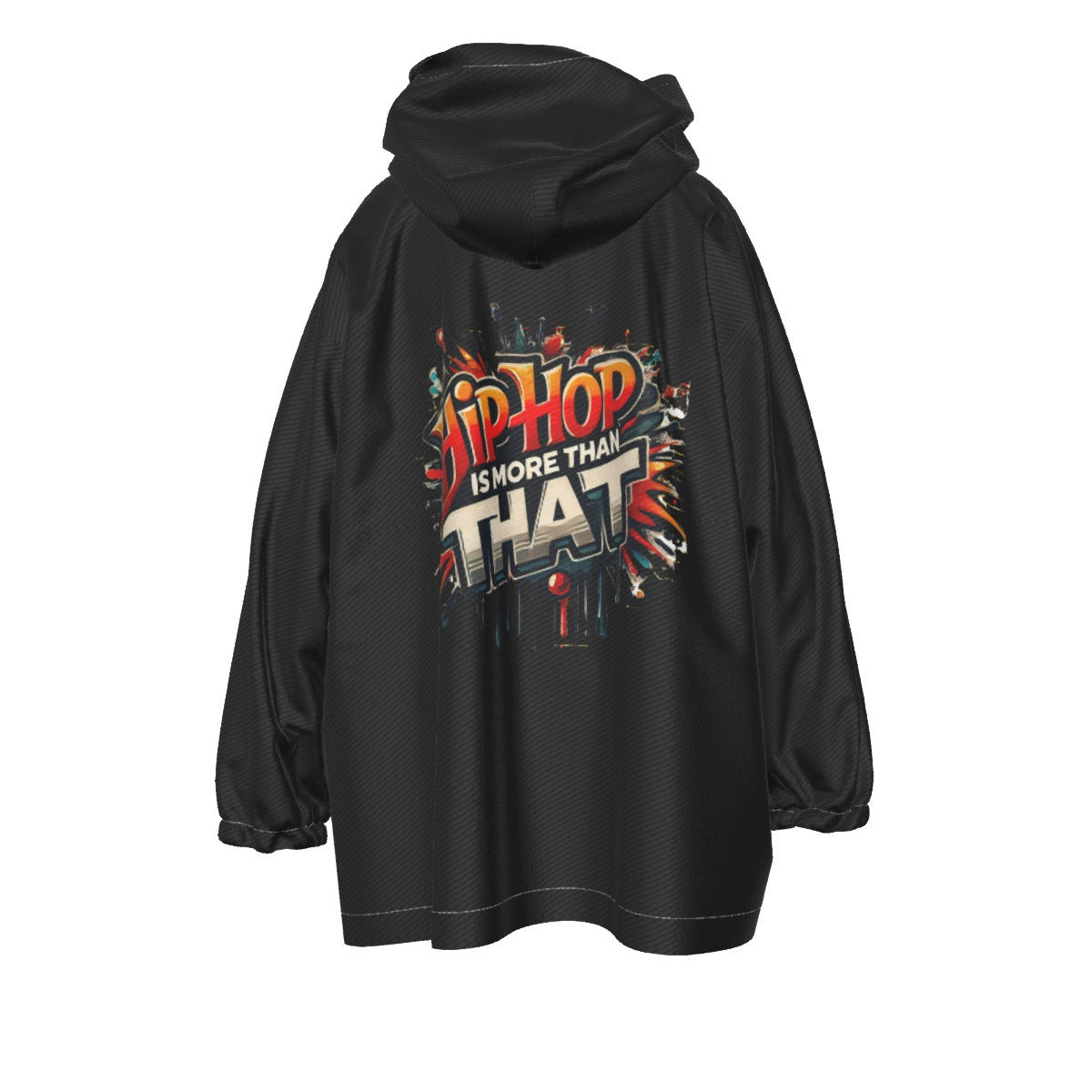 Hip Hop Is More Than That  - All-Over Print Kid's Sherpa Fleece Hoodie Blanket