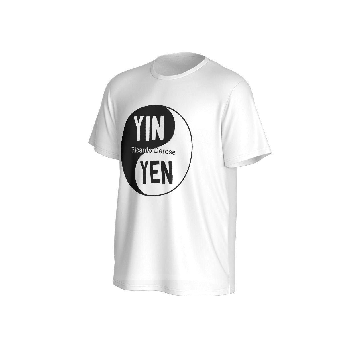 Yin Yen - All-Over Print Men's Split Hem Sun Protection T-Shirt