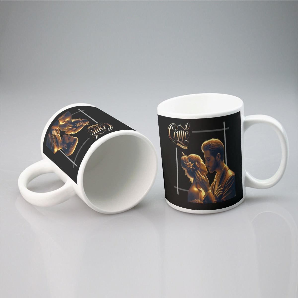 Come - All-over print mug