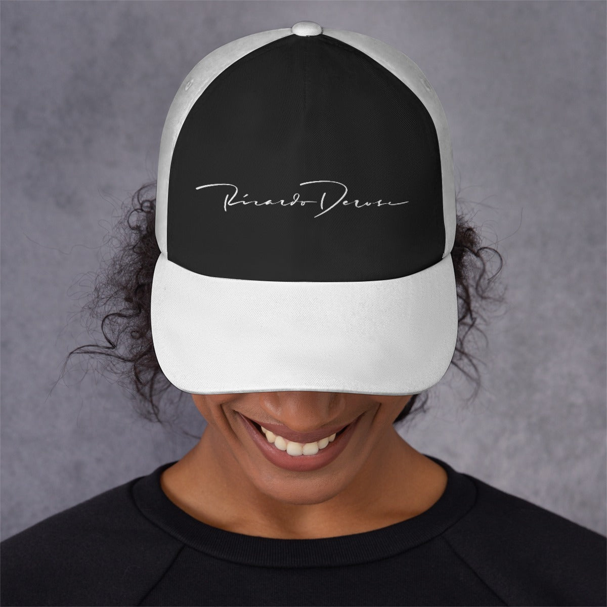 Ricardo Derose All-Over Print Peaked Cap