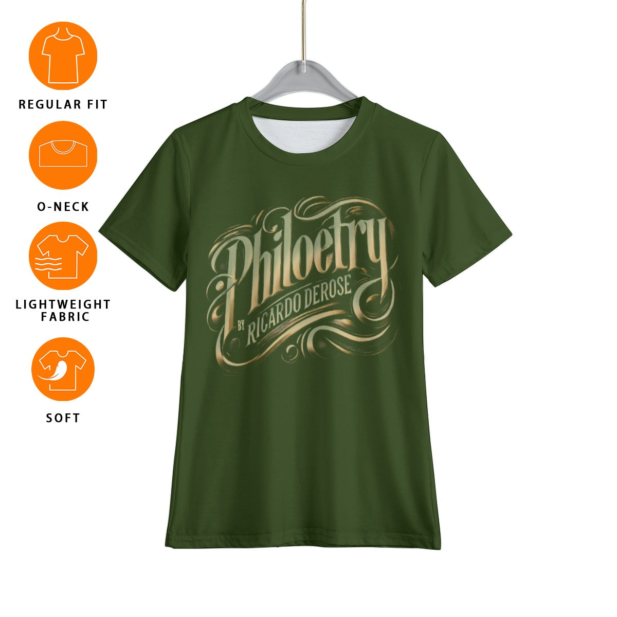 All-Over Print Kid's T-Shirt Army green